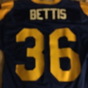 Vintage Jerome Bettis jersey pro line